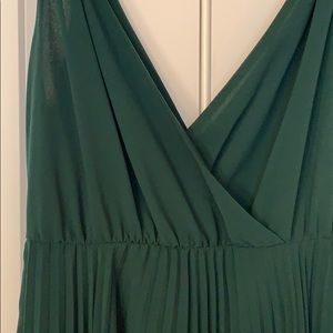 NWOT Green Sheer Dress